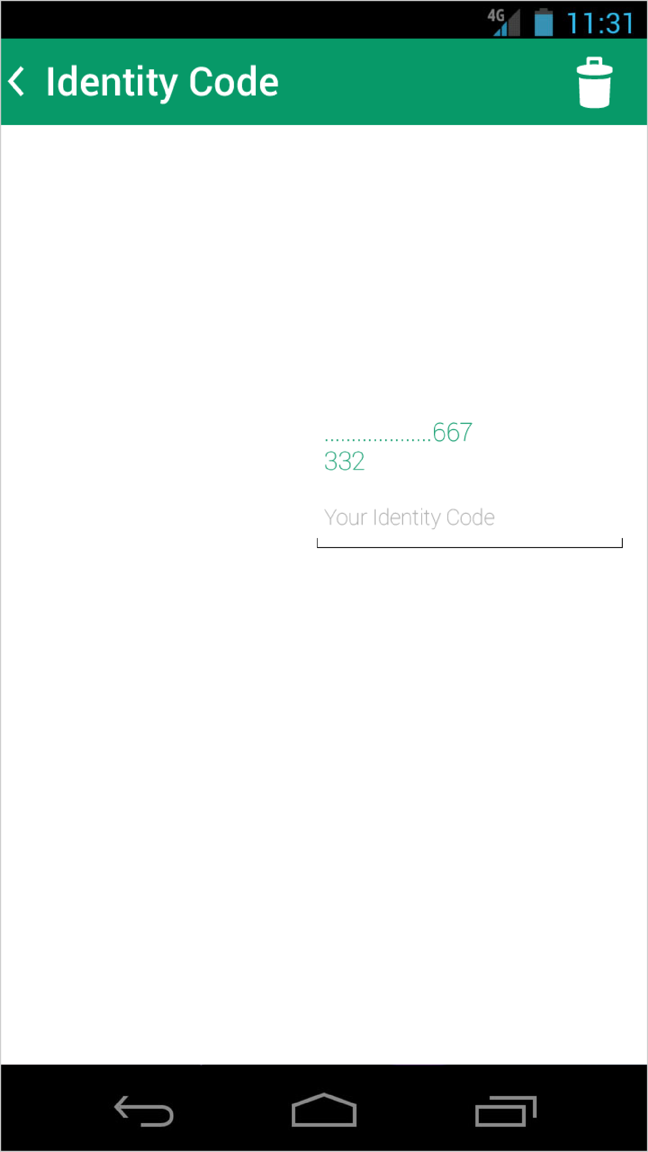 banking app