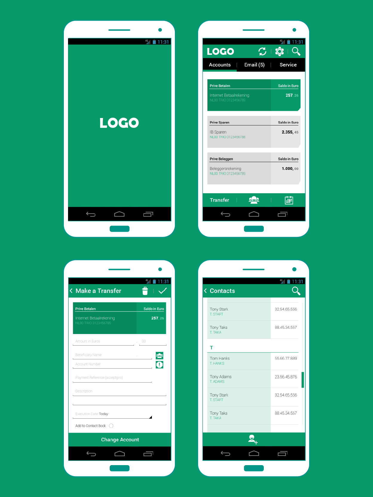 banking app